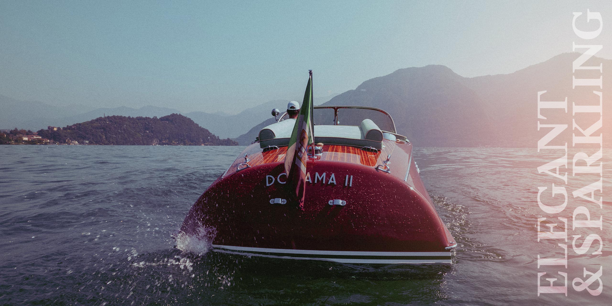 Riva Ariston Dorama luxury wooden boat on Lake Como